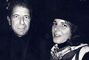 Lenard Cohen and Kathy Vatcher